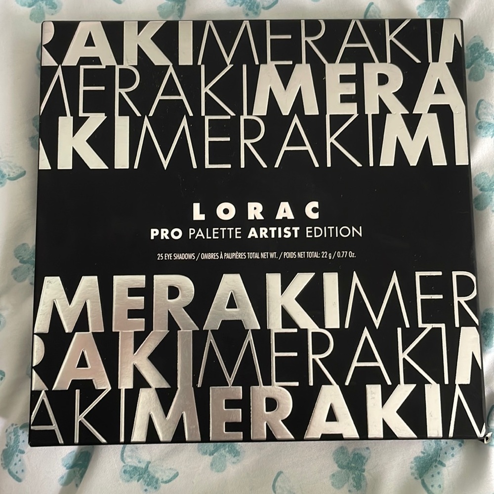 Lorac Pro Palette Artist Edition Meraki